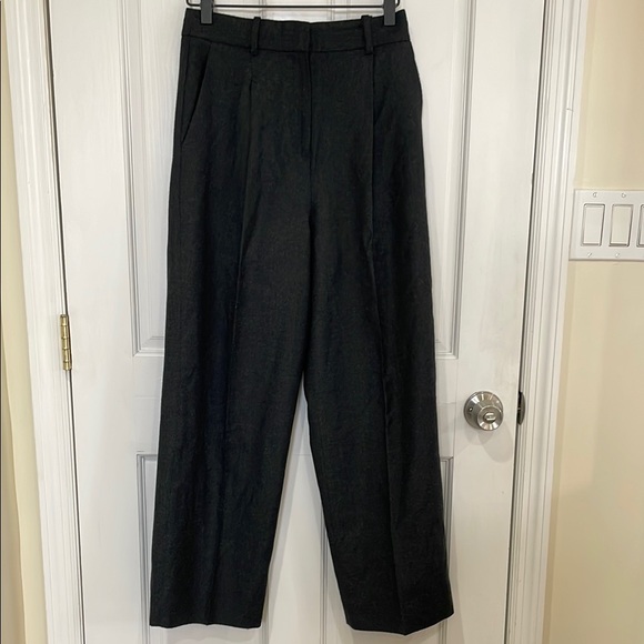 Theory Charcoal Women’s Pants, size 0 - Picture 1 of 7
